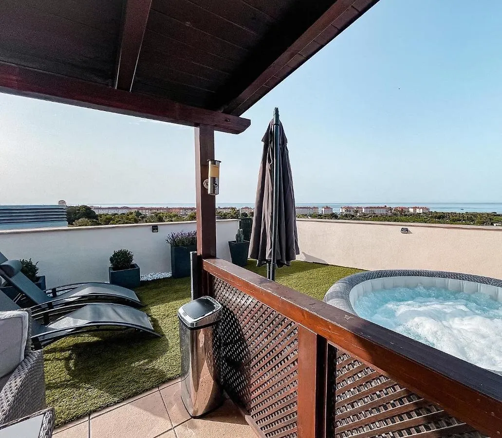 Sunset Deluxe Con Jacuzzi, Piscina Y Barbacoa Apartment Calafell